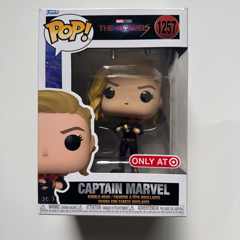 Funko Pop Captain Marvel Figure #1257